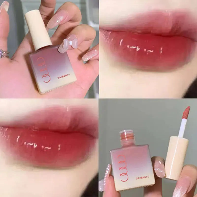DAIMANPU Small Ice Cube Jelly Lip Lacquer Lip Gloss NovaLuxShop