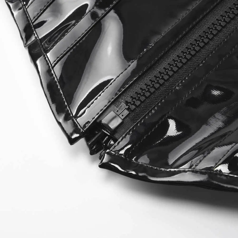 Sexy Short PU Leather Waist Clip Corset for Women NovaLuxShop