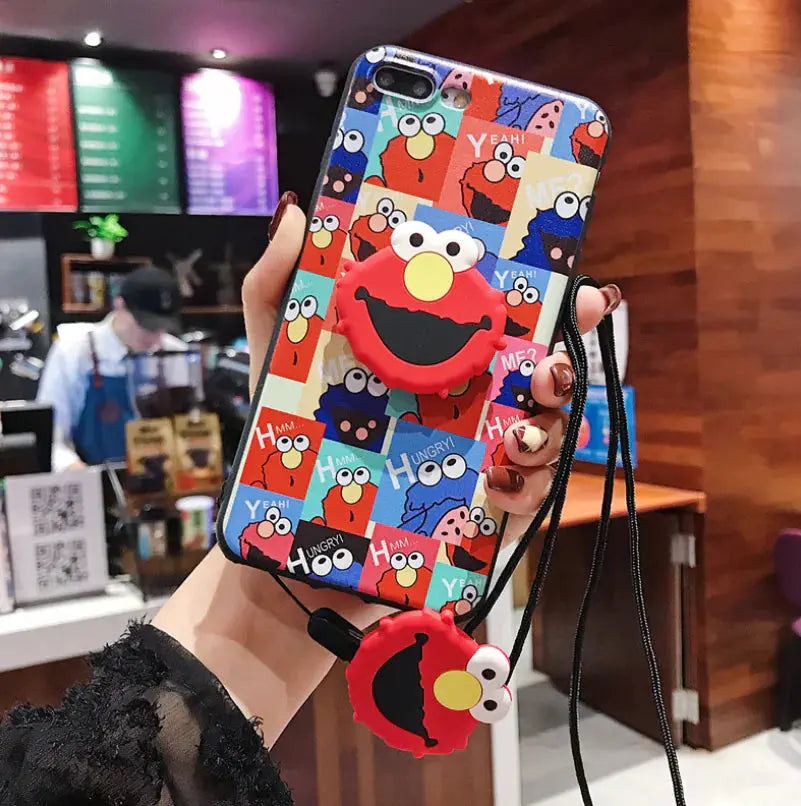 Cute Snoopy Phone Case with Stand and Protector NovaLuxShop