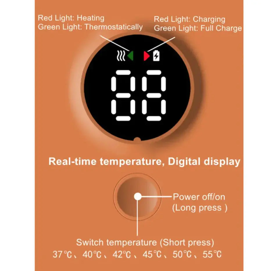 Portable Wireless Baby Bottle Warmer NovaLuxShop