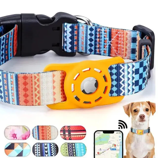 Digital Printing Collar for Apple Airtag - Pets Accessories NovaLuxShop