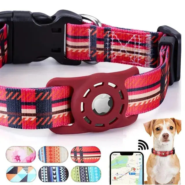 Digital Printing Collar for Apple Airtag - Pets Accessories NovaLuxShop