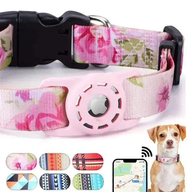 Digital Printing Collar for Apple Airtag - Pets Accessories NovaLuxShop