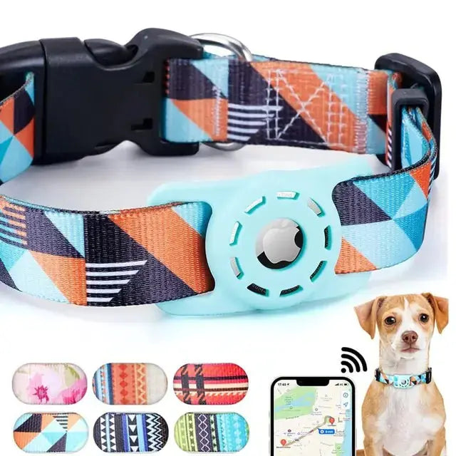 Digital Printing Collar for Apple Airtag - Pets Accessories NovaLuxShop