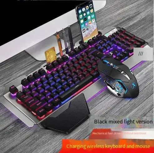 Ergonomic Mechanical Keyboard with RGB Backlight NovaLuxShop