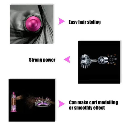 5-in-1 Automatic Hot Air Comb for Curling & Straightening NovaLuxShop