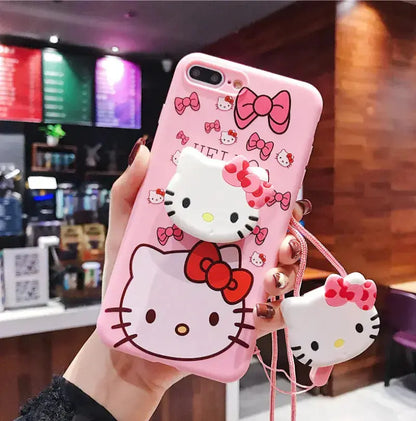 Cute Snoopy Phone Case with Stand and Protector NovaLuxShop