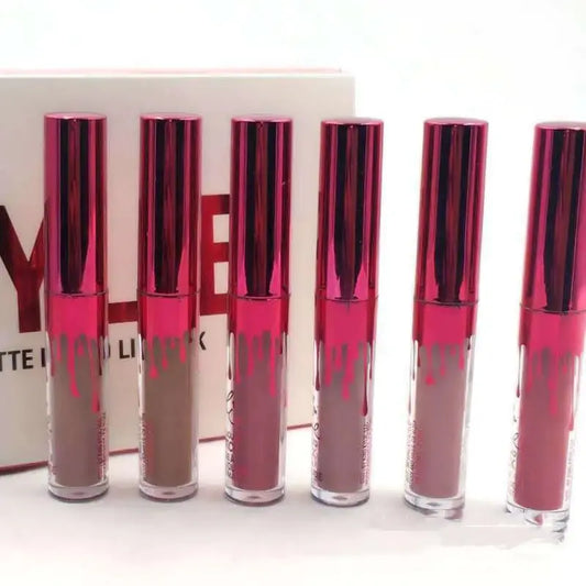 Gold 6 Lip Colors - Kelly Kim Birthday Edition NovaLuxShop