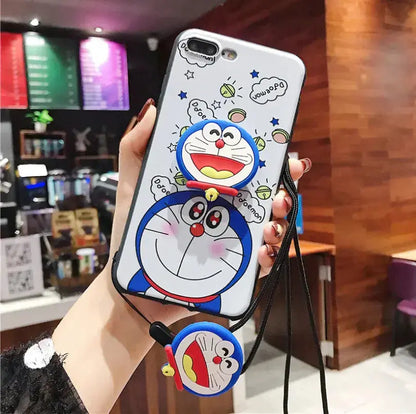 Cute Snoopy Phone Case with Stand and Protector NovaLuxShop