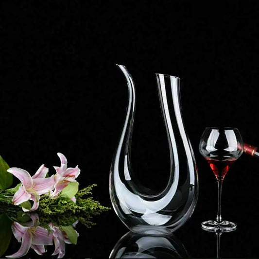 Crystal U-shaped 1500ml Wine Decanter NovaLux